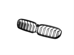 Bmw 5 Serisi G30 2020+Uyumlu Yedek Parça M5 Görünüm Çift Çizgi Böbrek Panjur (Makyajlı Kasa)