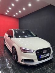 Audi A3 2013-2016 Rs3  Uyumlu Yedek Parça Body Kit (Sedan)- Ön Arka Tampon & Panjur & Marşpiyel (Egzoz Dahil)