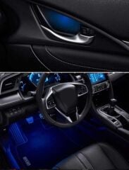 Honda Civic FC5 Için Uyumlu Ayak Ve Kapı Kolu Aydınlatma- Mavi