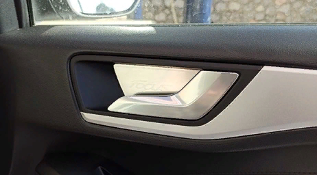 Ford Focus Uyumlu Yedek Parça   2019+ Kapı Kolu İç Açma Kaplama - Silver