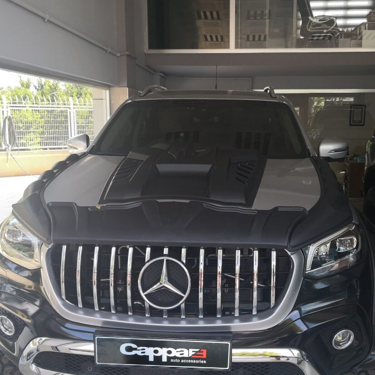 Mercedes X-Class 2017- Uyumlu Yedek Parça Ön Kaput Scoop