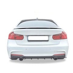 Bmw 3 F30 2012-2018 Uyumlu Yedek Parça Piano Black Spoiler