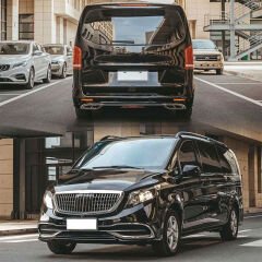 Mercedes W447 Vito Uyumlu Yedek Parça Maybach Body Kit 2016-2023 (Kaputsuz Versiyon)