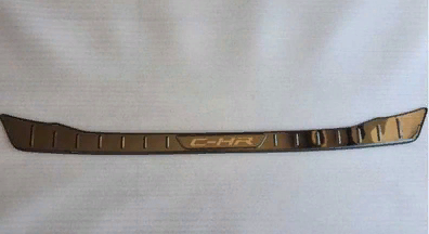 Toyota C-HR 2016-2019 Uyumlu Yedek Parça Arka Tampon Üst Koruma Siyah