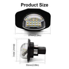 Toyota Corolla Sedan 2007+ Uyumlu Yedek Parça Oem Plaka Ledi