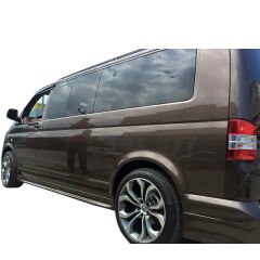 Volkswagen Transporter Uyumlu Yedek Parça 2016 - 21 Custom Marşpiyel Plastik Boyasız