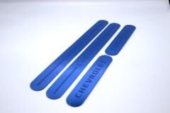 Chevrolet Uyumlu Yedek Parça Mavi Işıksız Kapı Eşiği