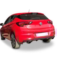 Opel Astra K Hb 2016 - 19 Uyumlu Yedek Parça Rieger Difüzör Plastik Boyasız