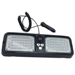 12 Modlu Kırmızı Mavi Çakmaklık Girişli Güneşlik Led Çakar Lamba