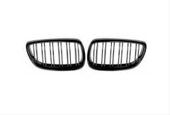 Bmw E92 2006-2009 Uyumlu Yedek Parça M3 Böbrek Çift Çizgi Panjur Piano Black