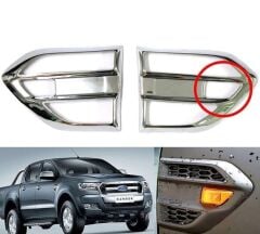 Ford Ranger Uyumlu  Yedek Parça 2016-2018 Sinyal Çerçevesi Krom