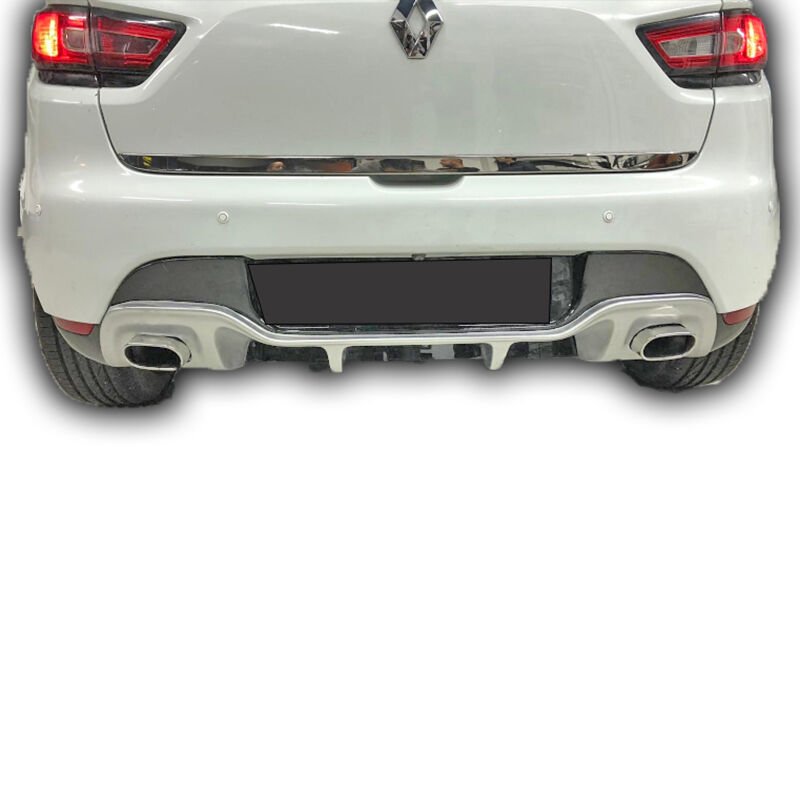 Renault Clio 4 RS Uyumlu Yedek Parça Difüzör Boyalı