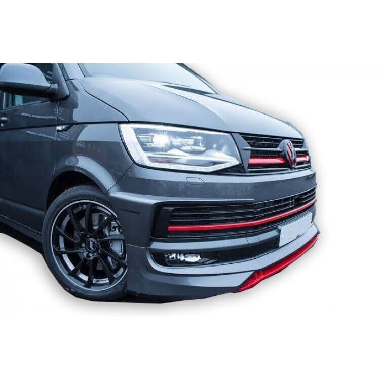 Volkswagen Transporter T7 2015 - 2019 Uyumlu Yedek Parça Özel Ön Tampon Eki Boyasız