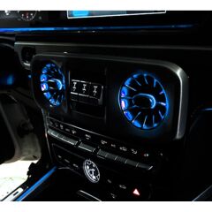 Mercedes G W463 2018+ Uyumlu Yedek Parça 64 Renk Ön Havalandırma Işıklı + Modül