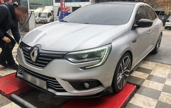 Renault Megane 4 Uyumlu Yedek Parça Ön Tampon Lip