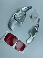 Audi A3 2017+ A4 2017+ A5 2017+  Uyumlu Yedek Parça Paddle Shift Silver (F1 Vites Pedal Kulakçığı)