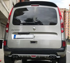 Renault Kangoo Uyumlu Yedek Parça Üniversal Arka Tampon Difüzör