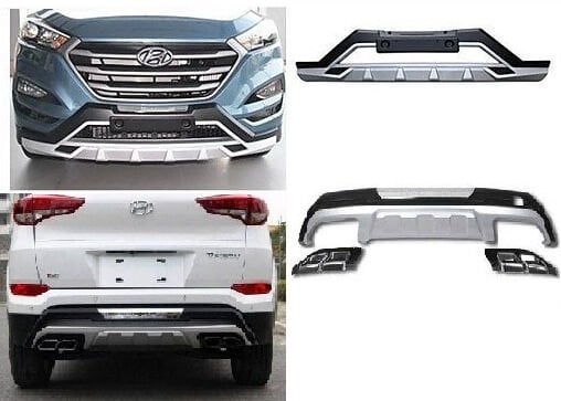 Hyundai Tucson 2015-2018 Uyumlu Yedek Parça Ön ve Arka Difüzör