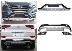 Hyundai Tucson 2015-2018 Uyumlu Yedek Parça Ön ve Arka Difüzör