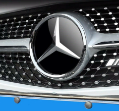 Mercedes W205 W212 Uyumlu Yedek Parça Ön Panjur Logosu