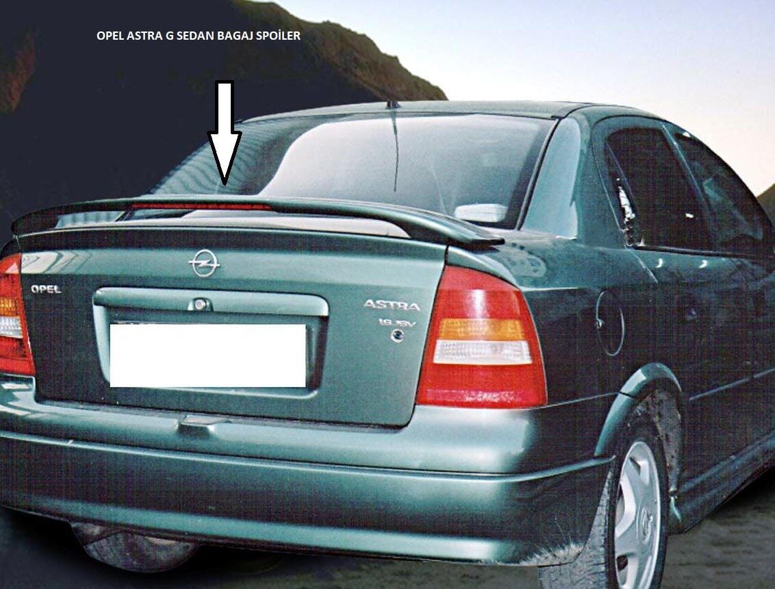 Opel Astra G Bertone Uyumlu Yedek Parça Spoiler