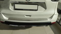 Nissan X-Trail 2014-2017 Uyumlu Yedek Parça Için Uyumlu Arka Tampon Üst Koruması B Dızayn Krom