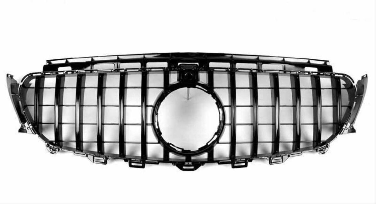 Mercedes W213 2016-2019 Uyumlu Yedek Parça GTR Panjur Siyah