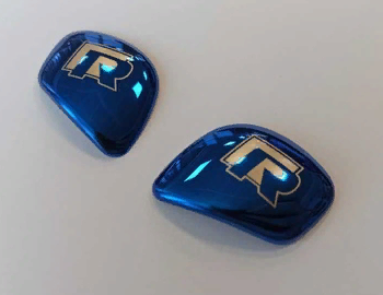 Volkswagen R Line Uyumlu Yedek Parça Vites Kenar Kaplama - Mavi