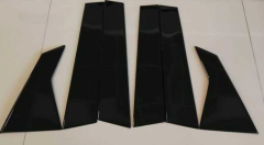 Honda Civic Fc5 2016-2020 Uyumlu Yedek Parça Kapı Direk Kaplama Piano Black