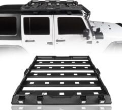 Wrangler JK 2007-2017 İçin Uyumlu Tavan Sepeti Cam Çerçevesi(Ledli)