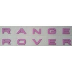 Range Rover Uyumlu Yedek Parça Pembe Bagaj Logosu