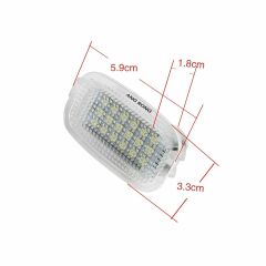 Mercedes C Class W204 4D 2008 ve Sonrası Uyumlu Yedek Parça Oem Kapı Altı Led