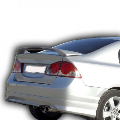 Honda Civic 2007-2011 Işıklı Spoiler Boyasız
