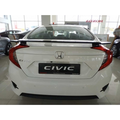 Honda Civic Fc5 2016-2020 Bagaj Üstü Spoiler (Çıkıntılı Model Boyasız)