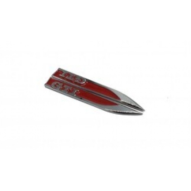 GTI Kırmızı Çamurluk Bıçağı Logo (AL-109)