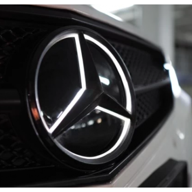 Mercedes GLC GLE GLS Uyumlu Işıklı Panjur Logosu