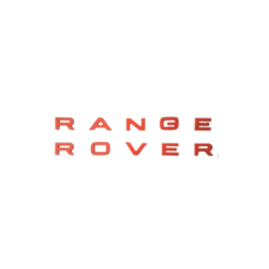 Range Rover Turuncu Bagaj Logosu