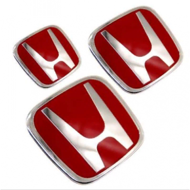 Honda Civic Fc5 Logo Set Takımı Kırmızı