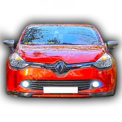 Renault Clio 4 2012 - 2016 Ön Ek Plastik Boyasız