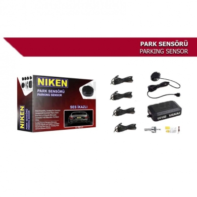 Niken Park Sensörü Ses İkazlı Beyaz
