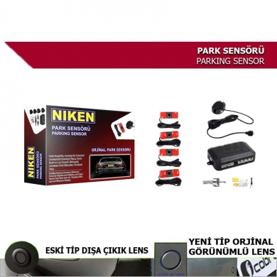 Niken Park Sensörü Oem Sensör Ve Ses İkazlı Beyaz