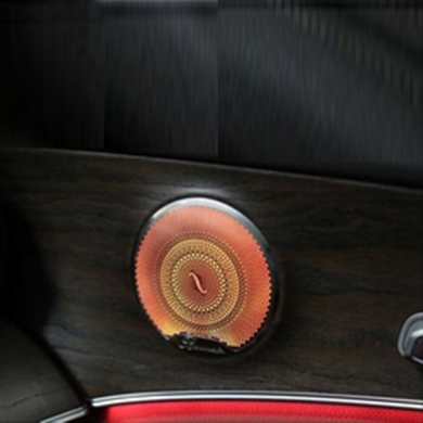 Mercedes Benz W205 C/GLC Uyumlu Hoparlör 3 Renk Kapı Hoparlör Kapağı