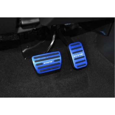 Honda Cıvıc FC5 Için Uyumlu Pedal Seti (Geçme Model) 2 Parça - Mavi