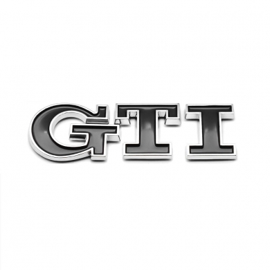 GTI Bagaj Logosu Siyah 8.5 x 2.3