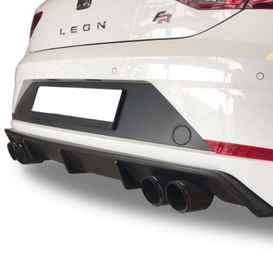 Seat Leon Mk3 Sag-Sol Çift Çıkış Difüzör (Plastik)