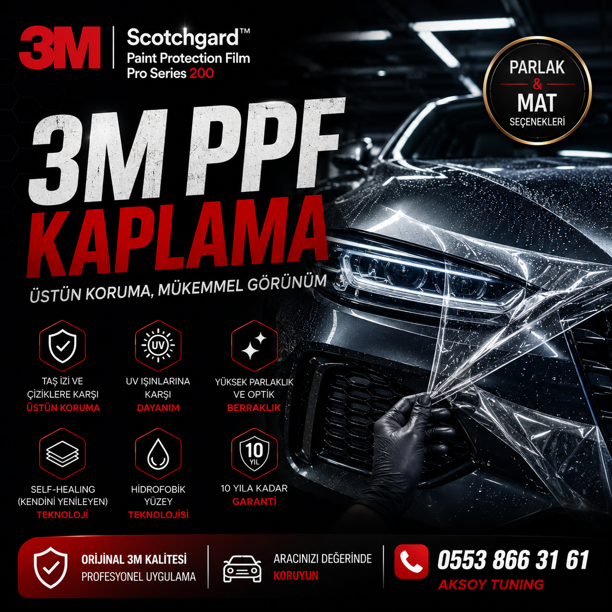 3M PPF Kaplama Fiyatları