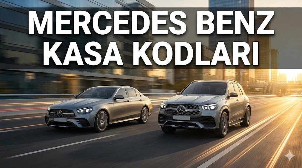 Mercedes-Benz Modellerinin Kasa Kodları Rehberi
