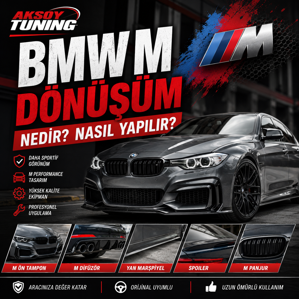 BMW M Dönüşüm Nedir? Nasıl Yapılır?