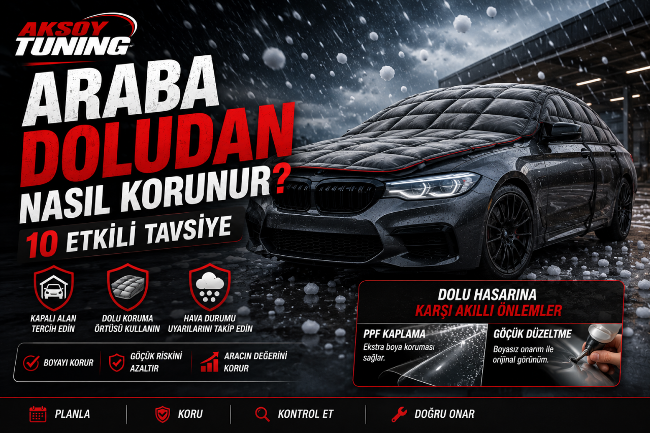 Araba Doludan Nasıl Korunur? Ne Yapmalı?