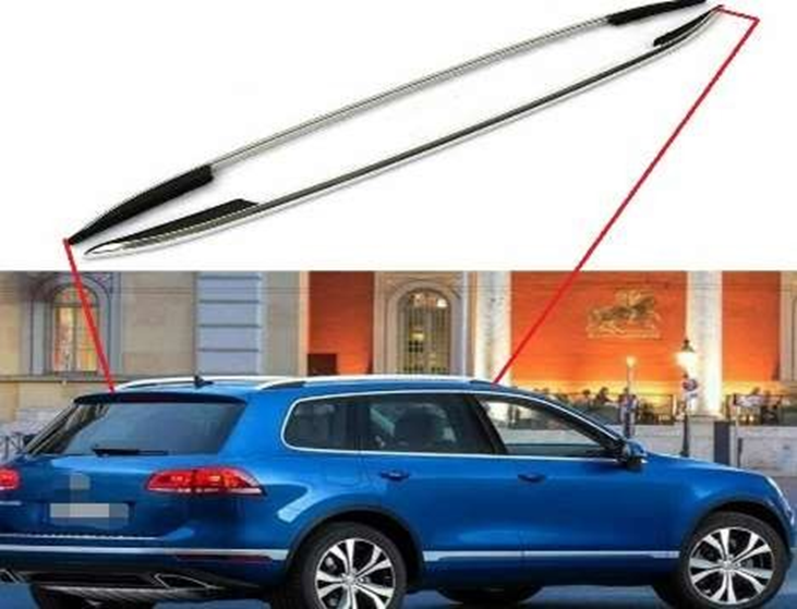 Volkswagen Touareg 2011+ Uyumlu Yedek Parça OEM Tavan Çıtası / Gümüş